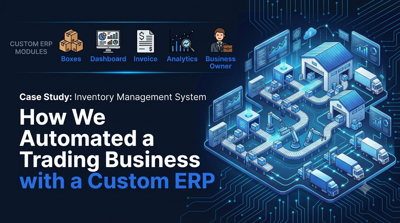 How a Custom ERP Transformed a Trading Business with Inventory Automation